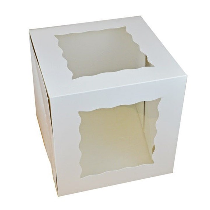 White Giant Cupcake Box - 10"