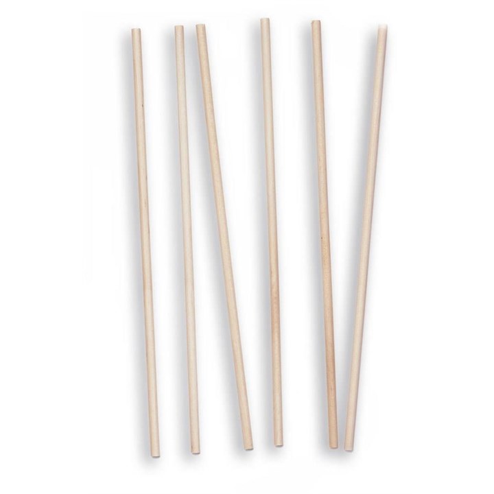 PME Bamboo Cake Dowel Rods - 12" - Pack of 12