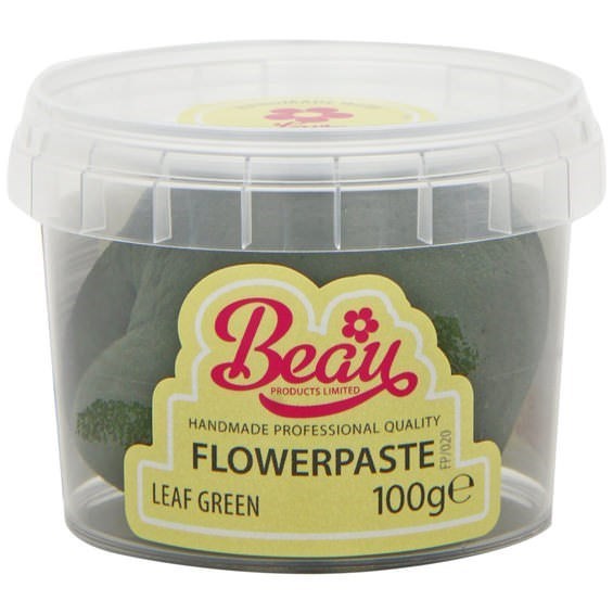 Leaf Green Flower Paste by Beau Products - 100g