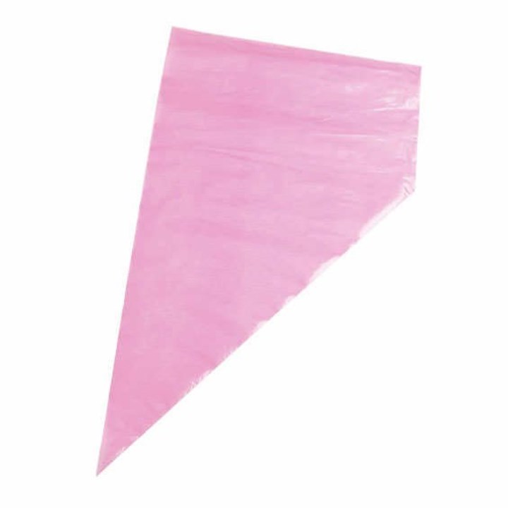 21" Disposable Piping Bags - Pink - Pack of 72