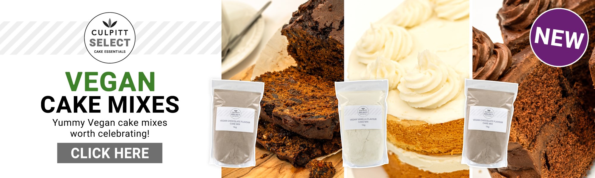 Culpitt Select Vegan Cake Mixes
