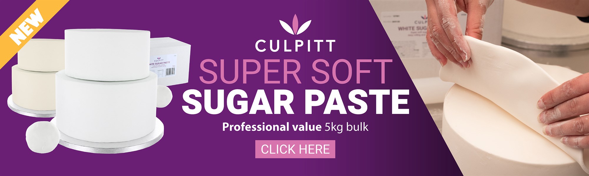 Culpitt Supersoft Sugar Paste Fondant