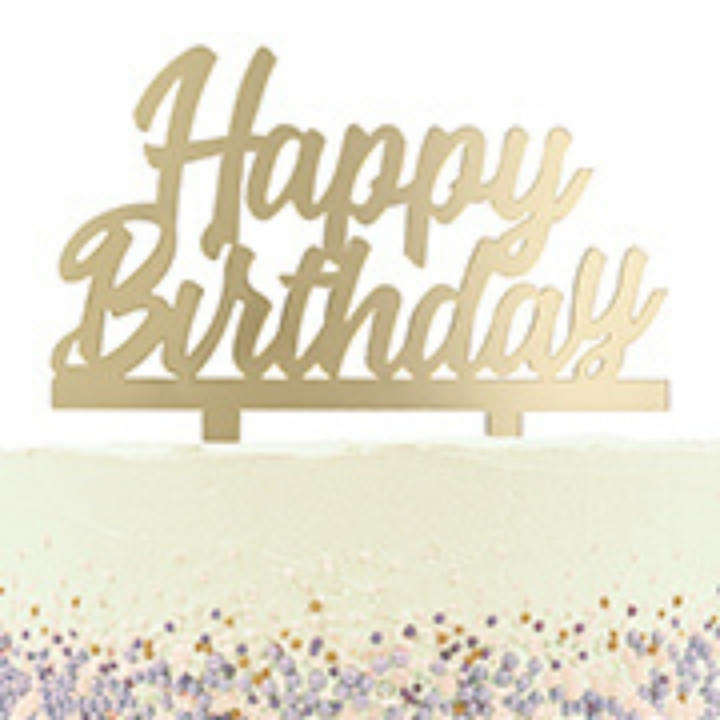 Birthday Cake Decorations