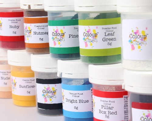 CC - Buyers Guide - Food Colours - Colour Splash Dusts