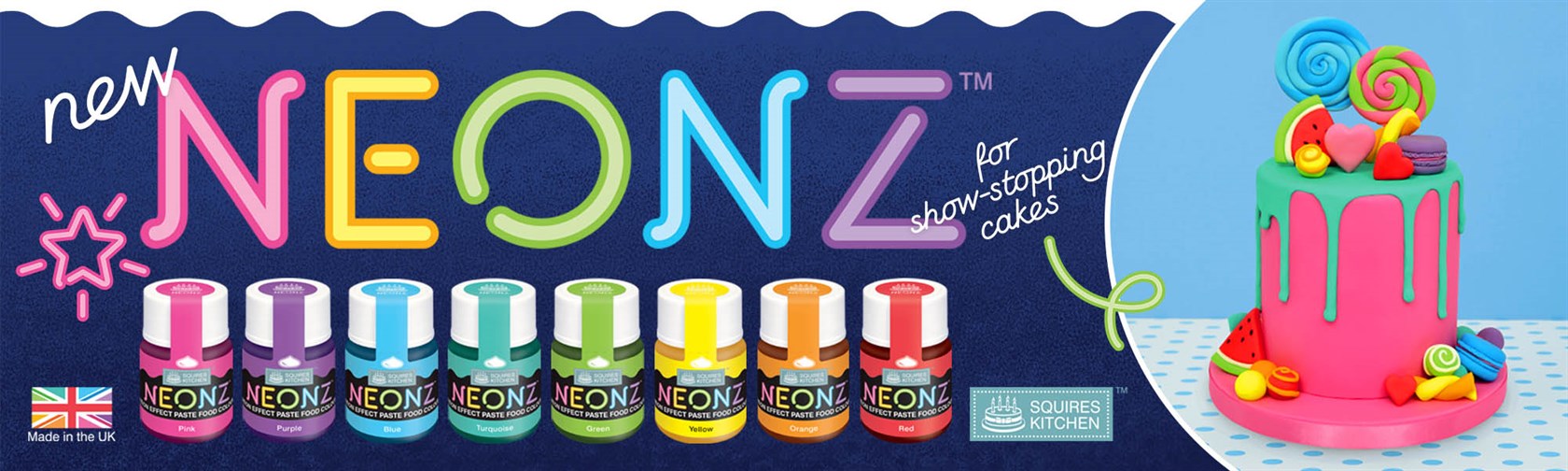 Neonz Food Colouring Pastes
