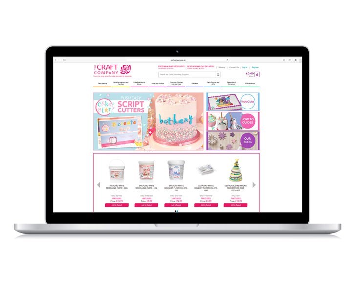 Craft Company Old Website 3