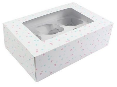 Easter Gifting Box.  Cupcake Box.