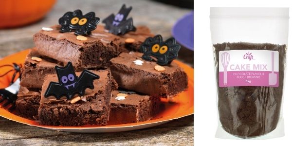 Halloween Brownies and Brownie Mix