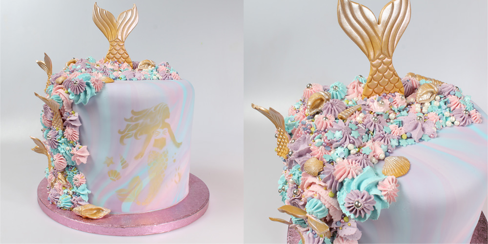 Gold Mermaid Cake The Craft Company Craft Company Gold Mermaid Cake The Craft Company Craft Company