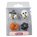 Culpitt Halloween Sugar Cake Decorations - Pack of 12 Alternative Image