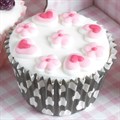 Culpitt Pink Mini Hearts & Flowers Sugar Decorations - Pack of 24 Alternative Image