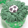 Culpitt Football Sugar Decorations - Pack of 12 Alternative Image