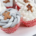 Culpitt Gingerbread Man Sugar Decorations - Pack of 12 Alternative Image