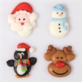 Culpitt Christmas Friends Cake Decorations - Pack of 12 Alternative Image
