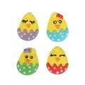 Culpitt Cute Baby Chick Sugar Decorations - Pack of 12 -Sale Alternative Image