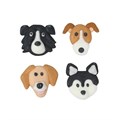 Culpitt Dog Breed Sugar Cake Decorations - Pack of 12 Alternative Image