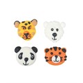 Culpitt Endangered Animals Sugar Cake Decorations - Pack of 12 Alternative Image