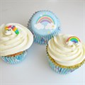 Unicorn Foil Lined Baking Cases by Baked with Love - Pack of 25 Alternative Image