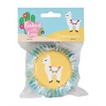 Llama Foil-Lined Baking Cases by Baked with Love - Pack of 25 Alternative Image
