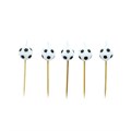 Football Cake Candles - Pack of 5 Alternative Image