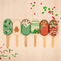Gingerbread Village Sugar Pipings - 12 pieces Alternative Image