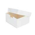 9" White Cake Box & Lid - single Alternative Image