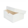 12" White Cake Box & Lid - single Alternative Image