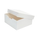 Bulk Pack - 12"  White Cake Box and Lid - Pack of 50 Alternative Image