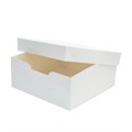 14" White Cake Box & Lid - single Alternative Image