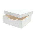 16" White Cake Box and Lid Alternative Image