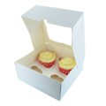 White Window Cupcake Box Alternative Image