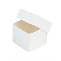 White Cake Box & Lid - 8 x 8 x 5in - single Alternative Image