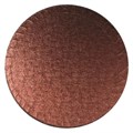 Round Brown Cake Drum Board - 12" Alternative Image