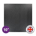 Culpitt Premium 10'' Square Black Cake Board Alternative Image