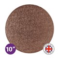 Culpitt Premium 10'' Round Brown Cake Board Alternative Image