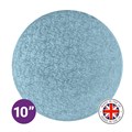 Culpitt Premium 10'' Round Light Blue Cake Board Alternative Image