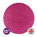 Culpitt Premium 12'' Round Cerise Cake Board Alternative Image
