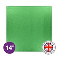 Culpitt Premium 14'' Square Green Cake Board Alternative Image