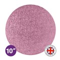 Culpitt Premium 10'' Round Light Pink Cake Board Alternative Image