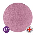 Culpitt Premium 12'' Round Light Pink Cake Board Alternative Image
