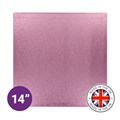 Culpitt Premium 14'' Square Light Pink Cake Board Alternative Image