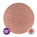 Culpitt Premium 10'' Round Rose Gold Cake Board Alternative Image