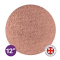 Culpitt Premium 12'' Round Rose Gold Cake Board Alternative Image