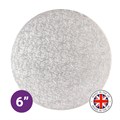 Culpitt Premium 6'' Round Silver Cake Board Alternative Image