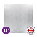 Culpitt Premium 12'' Square Silver Cake Board Alternative Image