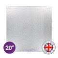 Culpitt Premium 20'' Square Silver Cake Board Alternative Image