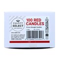 100 Red Candles 51mm Alternative Image