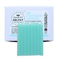 100 Light Blue Candles 51mm Alternative Image