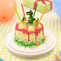 7 Dinosaur Party Cake Topper Candles Alternative Image