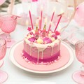 10 Pink Fizz Cake Topper Candles Alternative Image
